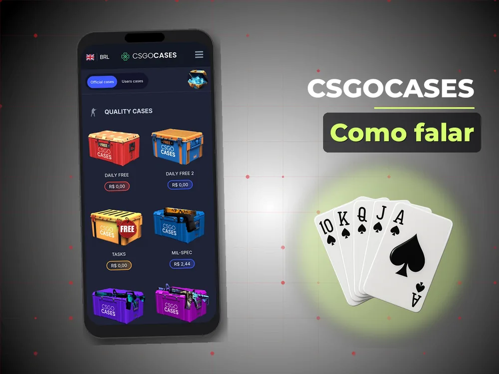 Csgocases - Como falar