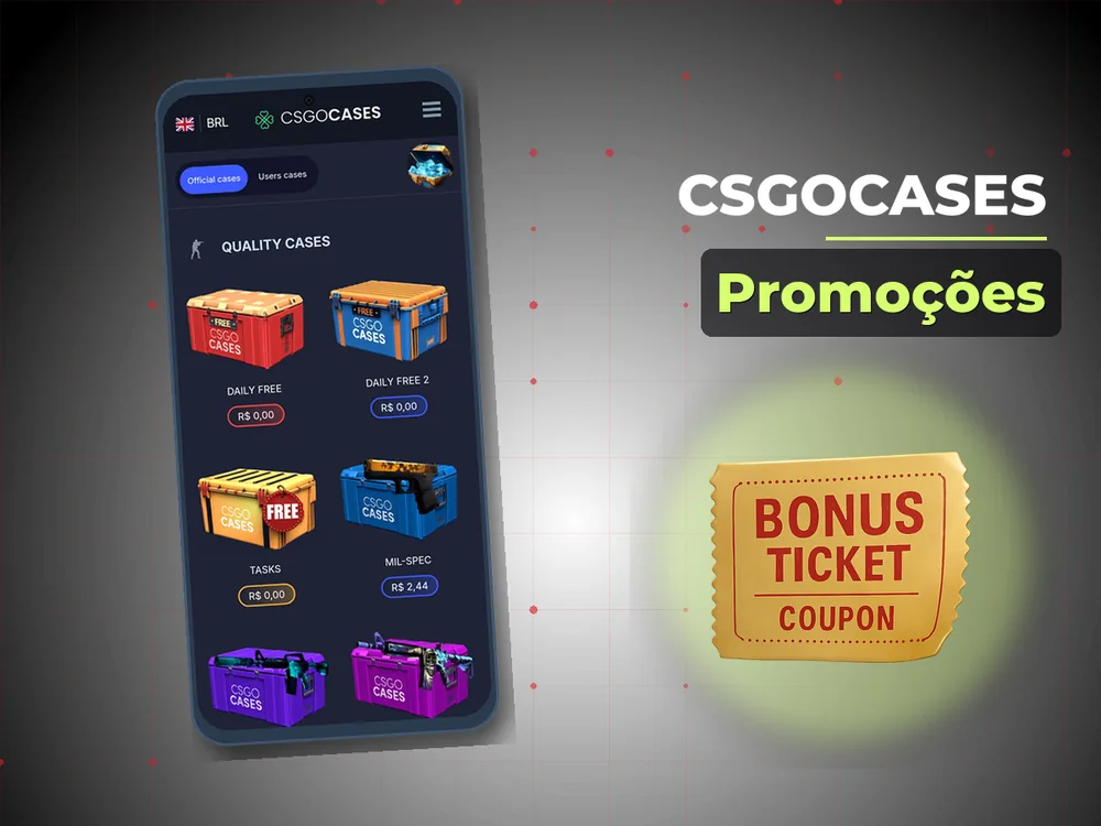 Csgocases - Promoções