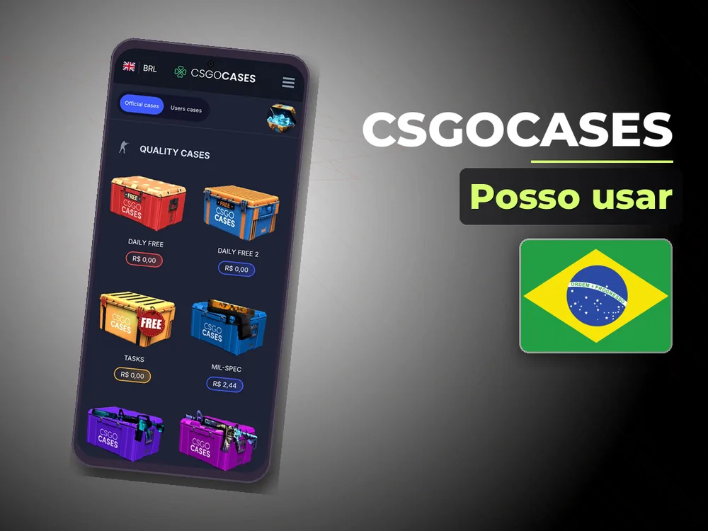 Csgocases - Posso usar