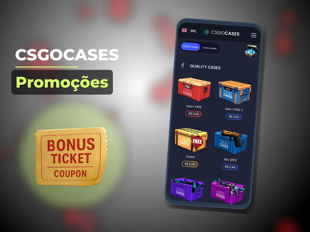 Csgocases - Promoções