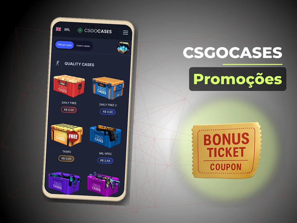 Csgocases - Promoções