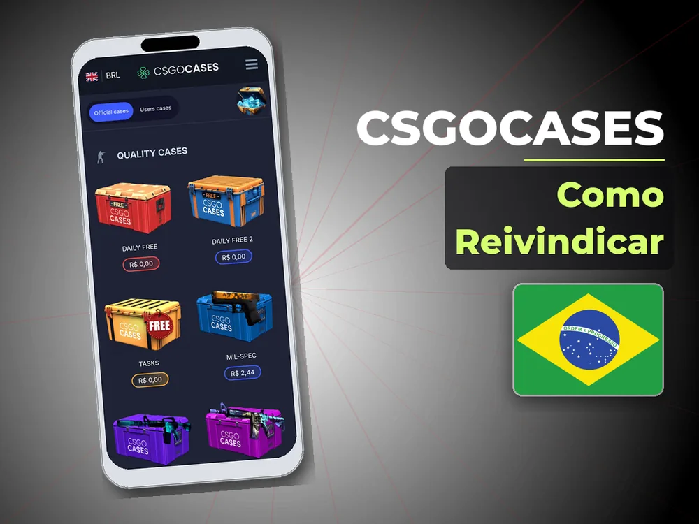 Csgocases - Como Reivindicar