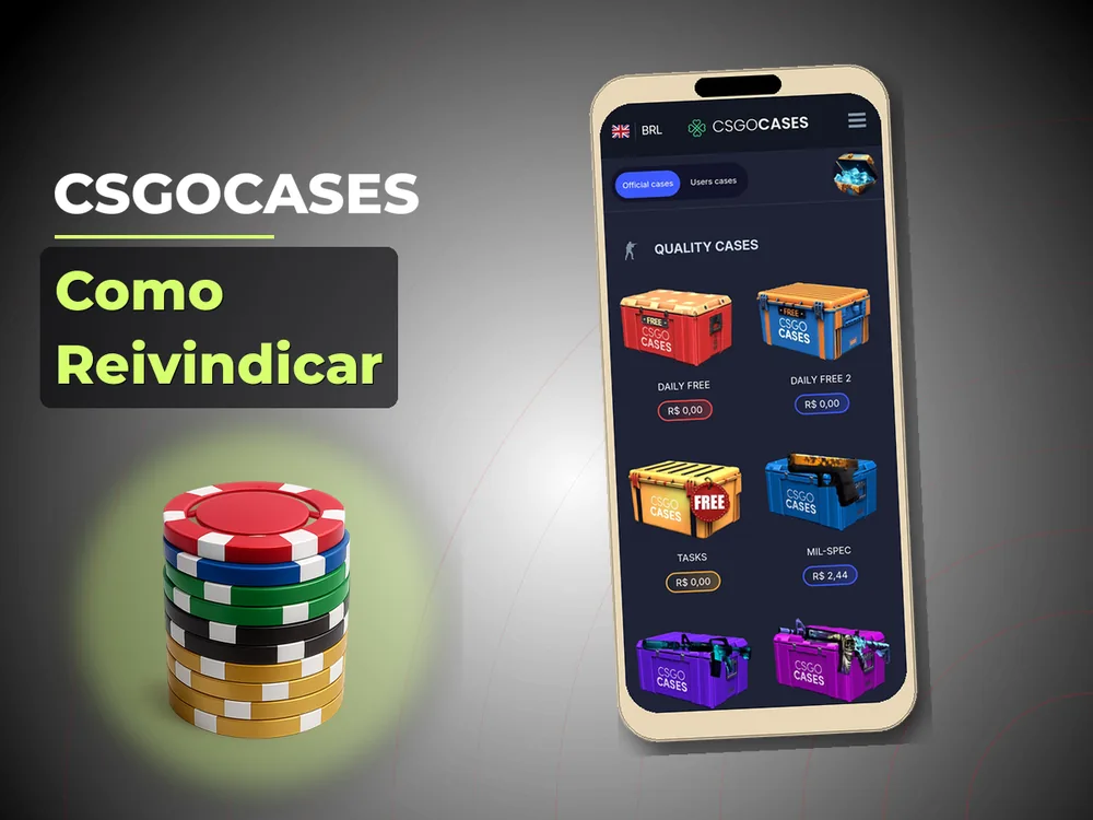 Csgocases - Como Reivindicar