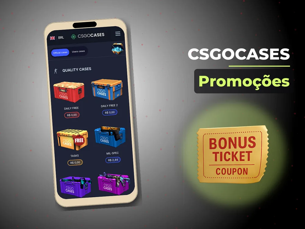 Csgocases - Promoções