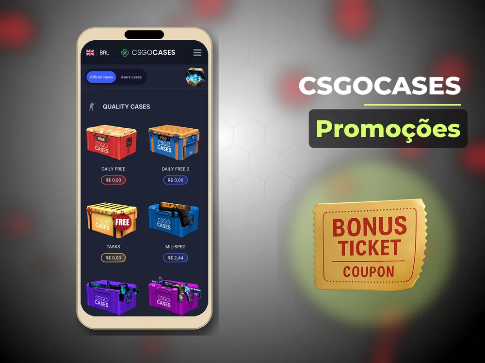 Csgocases - Promoções