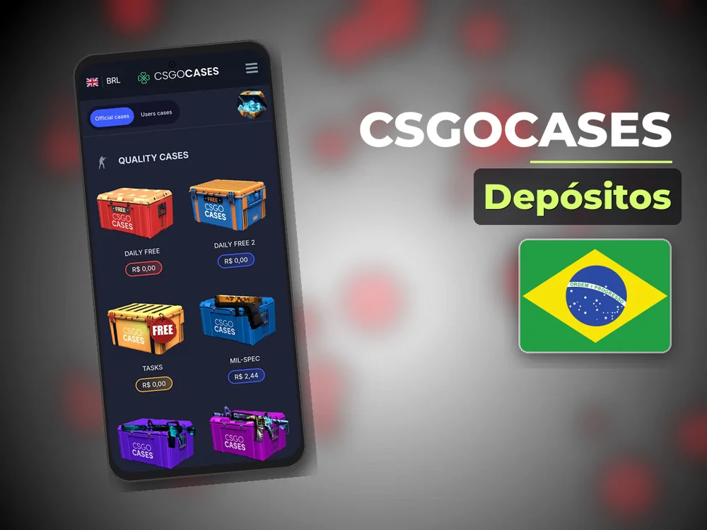 Csgocases - Depósitos